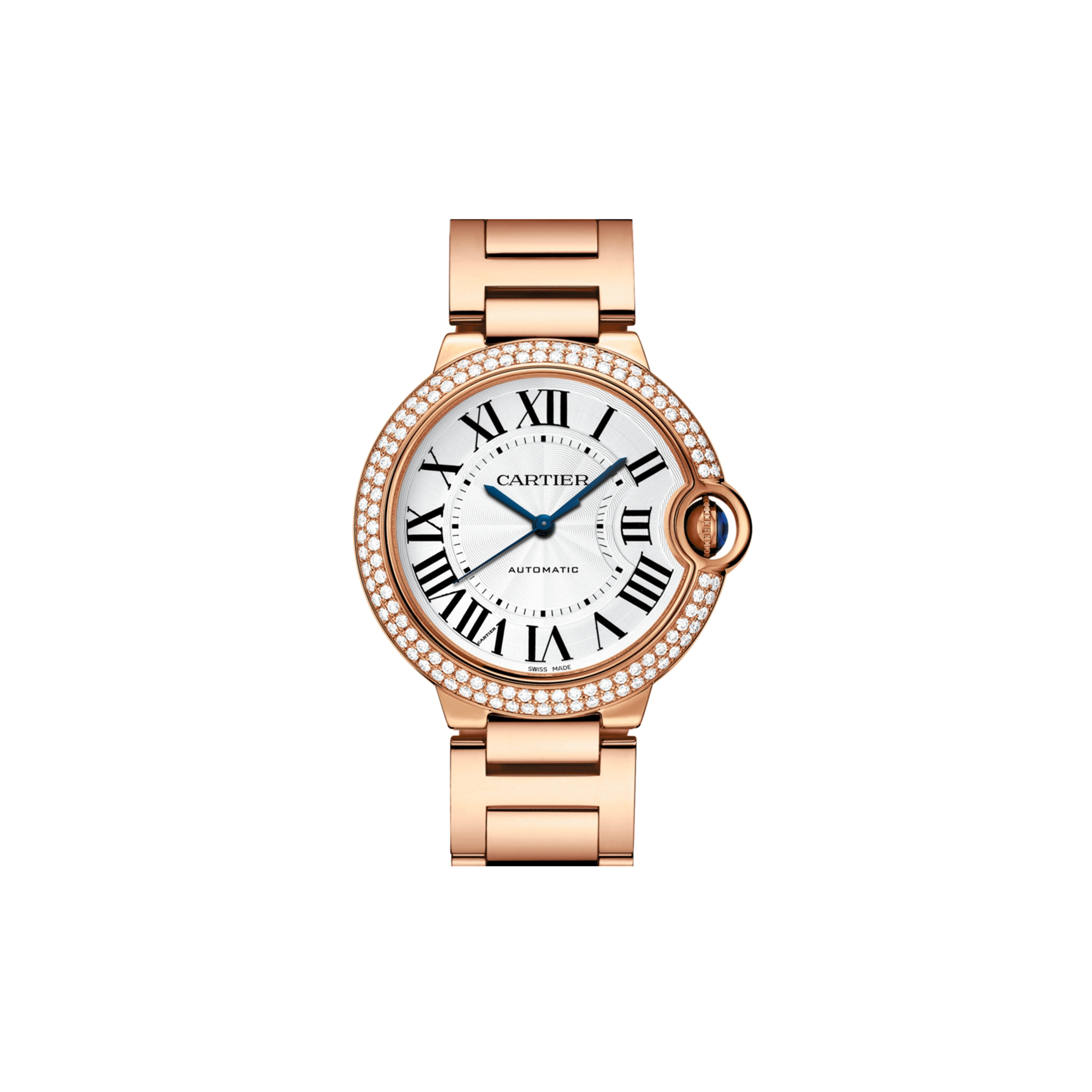 Ca*t*er ballon bleu de Ca*t*er 36mm pink gold we9008z3